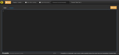 PrivateBin