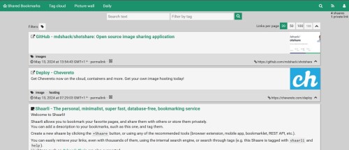 Shaarli bookmark
